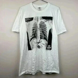 Joe Dirt Graphic Tee - Vintage T-Shirt with Skeleton Design